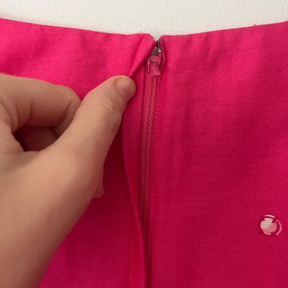 Lilly‎ Pulitzer Shift Dress Size 6 Pink Embellished Preppy Knee Length Jersey - Picture 12 of 16